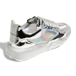 Alexander McQueenCourt Holographic Low-Top Sneakers